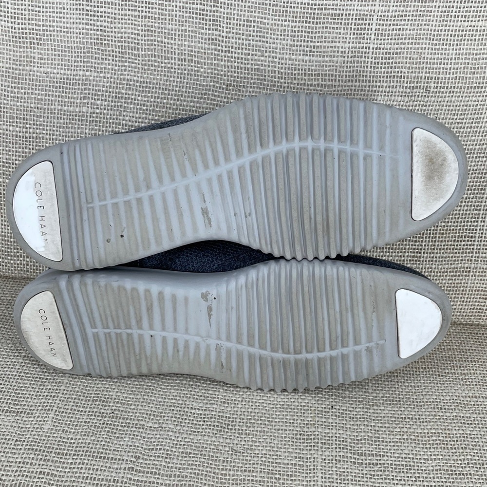 Cole Haan Zerogrand‎ Stitchlite Wingtip Oxford Mens 10 Grey Knit Sneakers C27565 - Picture 10 of 10